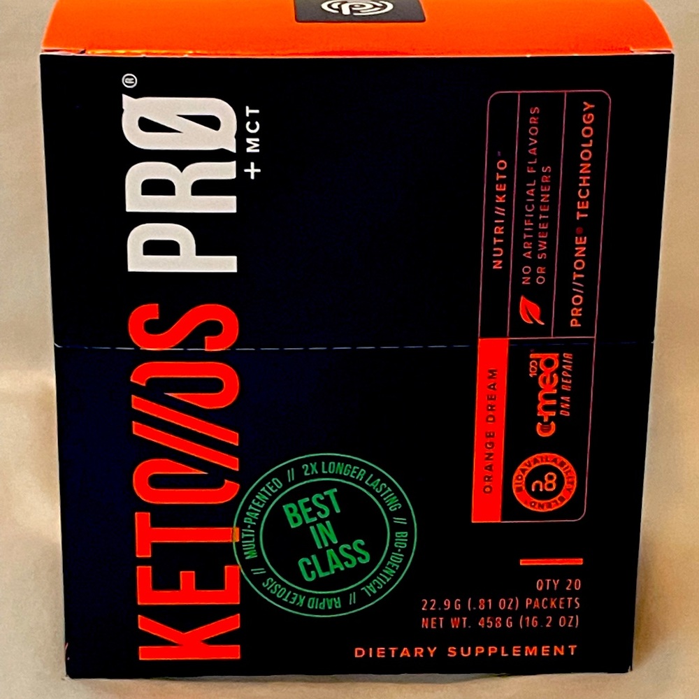 Prüvit Keto//OS PRO +MCT ORANGE DREAM